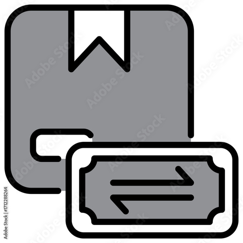 Transaction Single Icon Pack Multystyte Illustration
