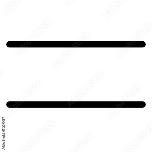 Equal sign representation for balance and equality in design and communication
