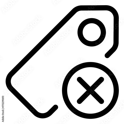 User-friendly interface for removing tags in digital applications and content management systems