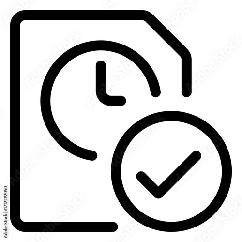 Stylish time clock design for tracking hours and managing schedules in professional and personal settings
