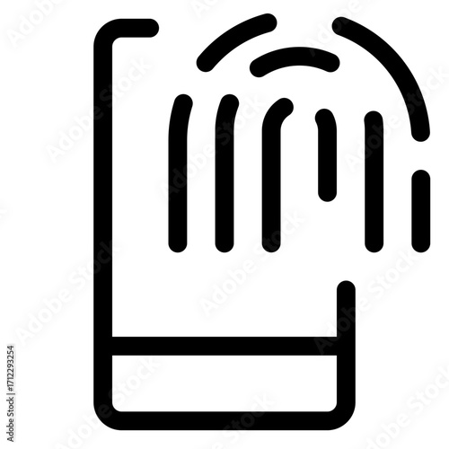 Fingerprint authentication for secure mobile access and user verification on smartphones