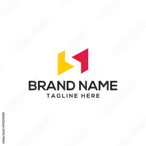 Free Download Modern clean and minimal logo design for finance, banking, tech brand, investment and industry based business. - GFXLoad