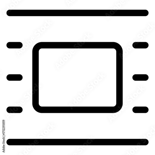 Dynamic warp effect around a bounding box for creative design and visual representation in digital applications