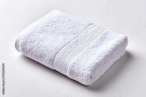 White towel folded cotton towel fluffy towel bath towel clean towel white absorbent towel soft towel hotel towel spa towel linen towel bathroom towel folded towel luxury towel plush towel pile