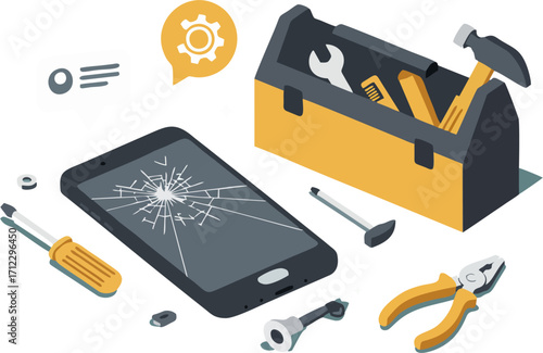 Broken phone fix tools and service