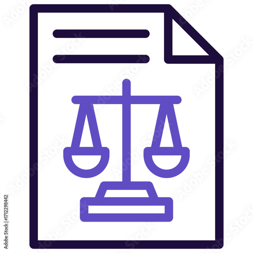 Lawyer with Document
