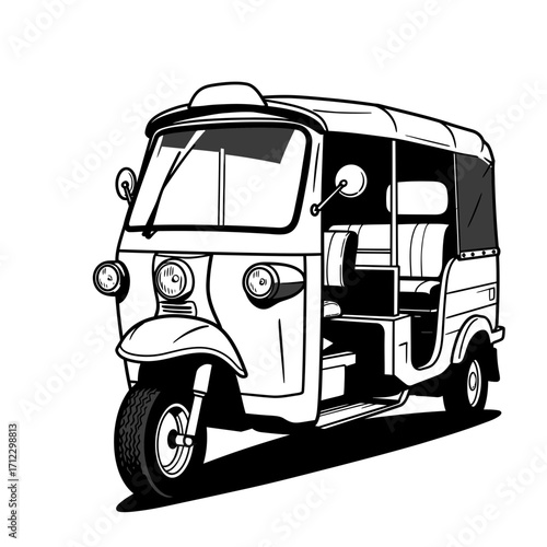 rickshaw, tuk, auto, taxi, cab, transport, vehicle, ride, travel, commute, passenger, driver, motor, cycle, city, street, mobility, tourism, hire, journey, carriage, public, fare, transportion, urban,