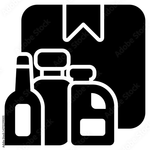 Goods Glyph Black Icon