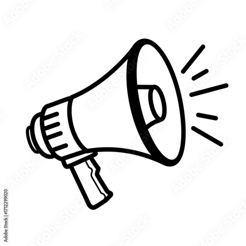 megaphone, loudspeaker, announcement, communication, voice, amplify, broadcast, volume, message, sound, speaker, shout, alert, publicity, rally, awareness, campaign, media, outreach, promotion, activi