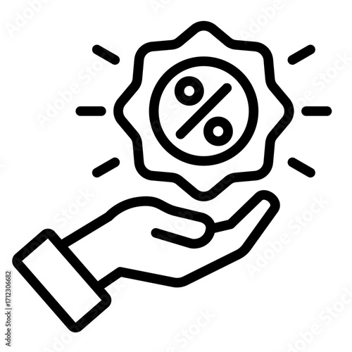 Promotion  Icon Element For Design	