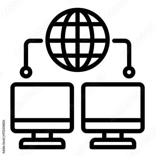Network  Icon Element For Design	