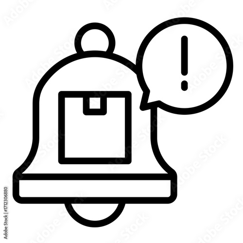 Notification  Icon Element For Design	