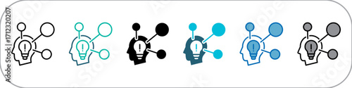 Innovation Single Icon Pack Multistyle Illustration