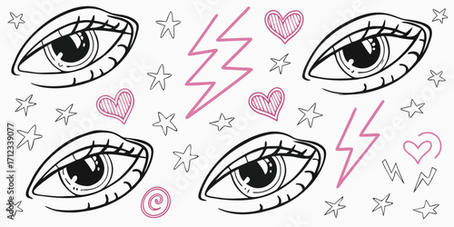 beautiful icons illustration art