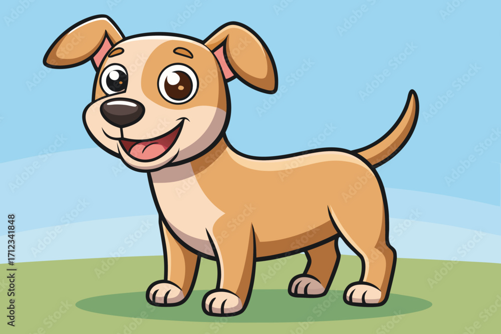 Fototapeta premium cat,dog and lion Illustrator Artwork