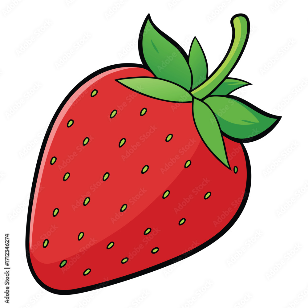 Obraz premium colourful fruits illustration