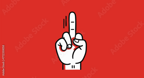 Middle Finger Gesture