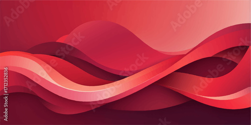Pink and white gradient waves create a stunning abstract wallpaper design with a modern digital art texture