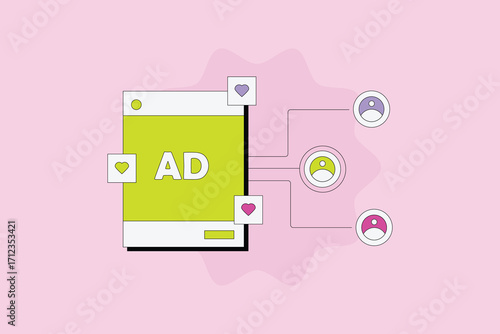 Social media advertising campaign attracting new customers, increasing content engagement including page like, comments and share. 