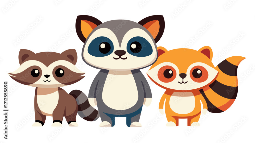 Obraz premium animal, fox, cartoon, vector, dog, illustration, cat, love, set, baby, teddy, toy, fun, art, cute, pet, brown, heart, funny, character, adorable, kid, valentine, animals, childhood