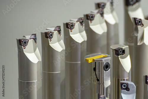 The various type of turning tool.