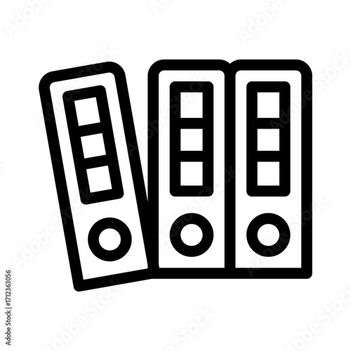 Icon Folder With Style Outline