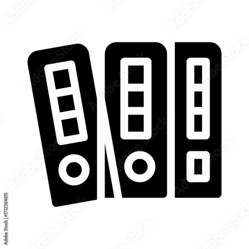 Icon Folder With Style Glyph