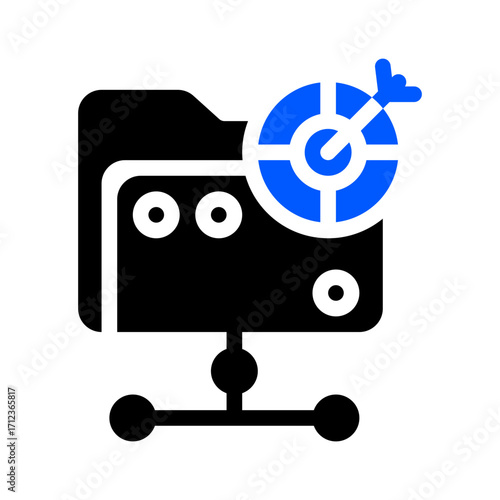 Product Target Icon Two Tone Color