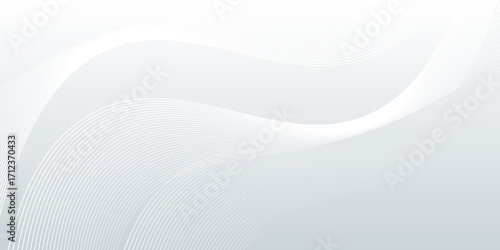 Abstract geometric white and gray color background. Vector, illustration.