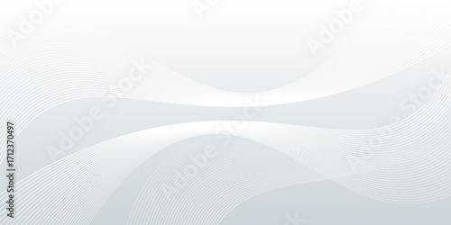 Abstract geometric white and gray color background. Vector, illustration.