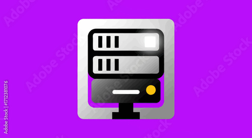Server Rack Data Center Network Technology.