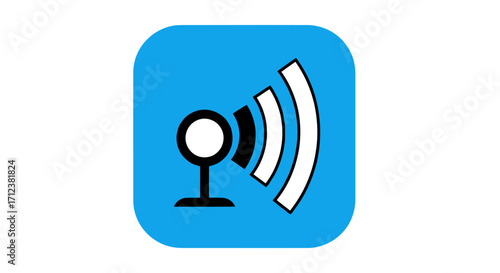 Microphone broadcasting wireless signal audio transmission digital communication technology wireless audio.