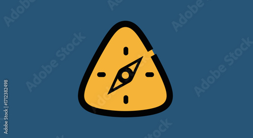 Stylized compass icon representing direction guidance and navigation choices.