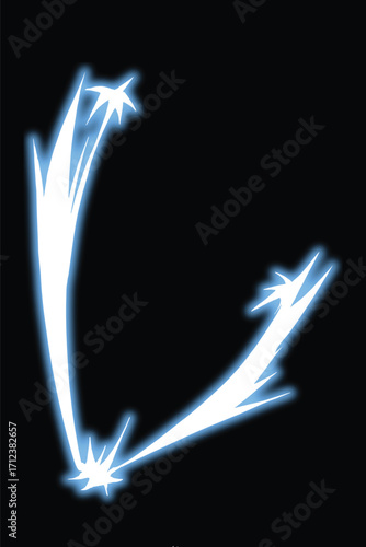 slash anime effect, anime fx hit fight, light blue energy effects or auras, slice anime effect