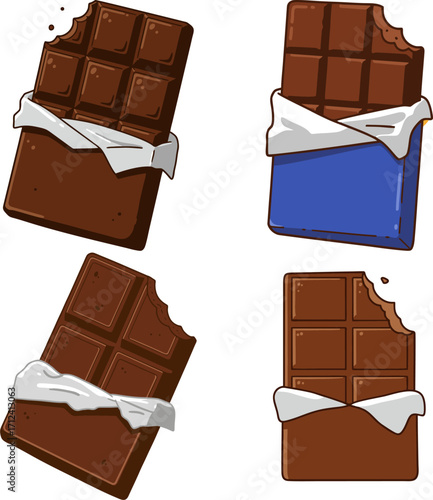 Delicious Chocolate Bars A Sweet Treat Collection