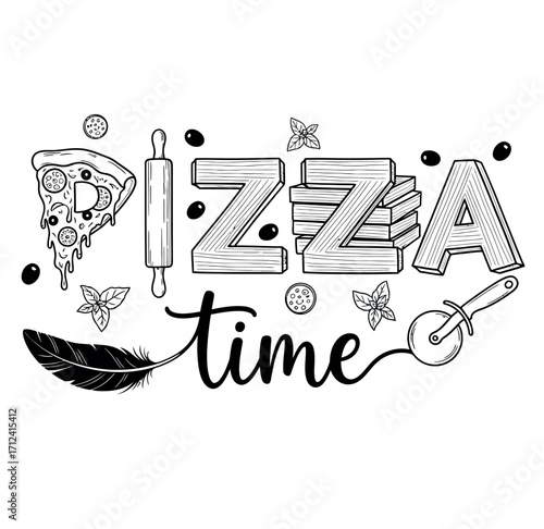Pizza Illustration