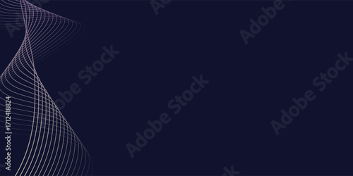 Top background featuring glowing, flowing wave lines in blue red color gradient. Futuristic design with shiny, smooth motion, perfect for technology-inspired visuals. texture