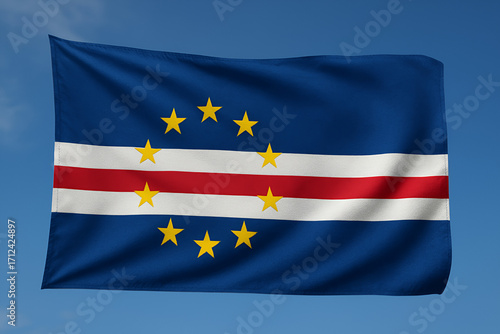 Wallpaper Mural flag of cape Verde Torontodigital.ca
