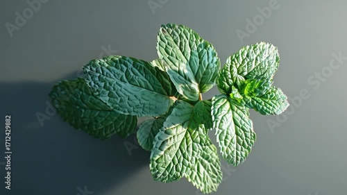 A close-up shot of a plant with green leaves, perfect for botanical or nature-themed designs
