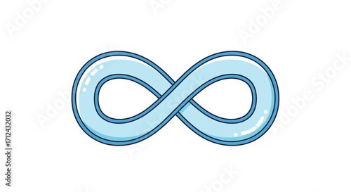 Endless Loop A Symbol of Infinity and Boundless Possibilities
