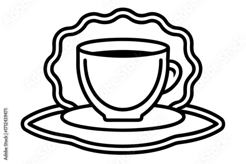 cup of coffee with beans