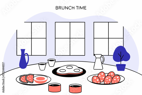 vector illustration of kitchen utensils