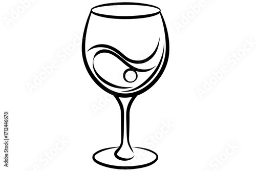 glass of wine