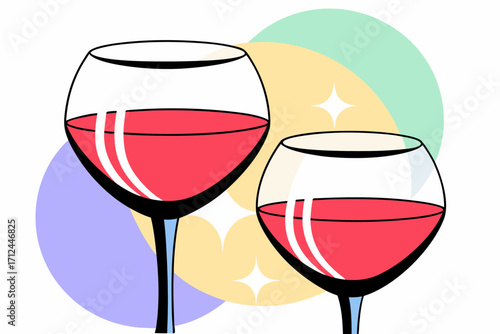 glass of wine