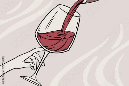 glass of wine