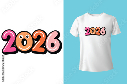 New Year t shirt design, New Year 2023 typography t shirt design template, best New Year t shirt design, trendy new year t shirt design, Christmas t shirt design