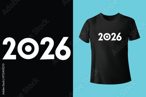 happy new year typography t shirt design for all time , new year t shirt, new year typography