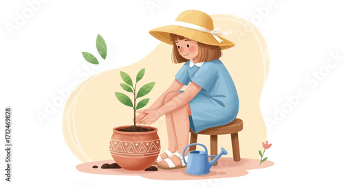 Child Planting: Cultivating Growth, Nurturing New Life, And Embracing The Art Of Gardening