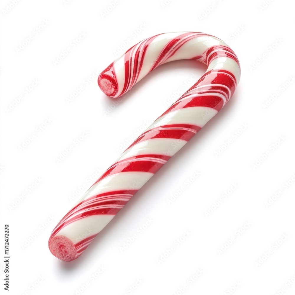 Fototapeta premium Candy cane candy christmas sweets.