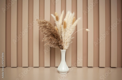 ears of wheat in a vase
